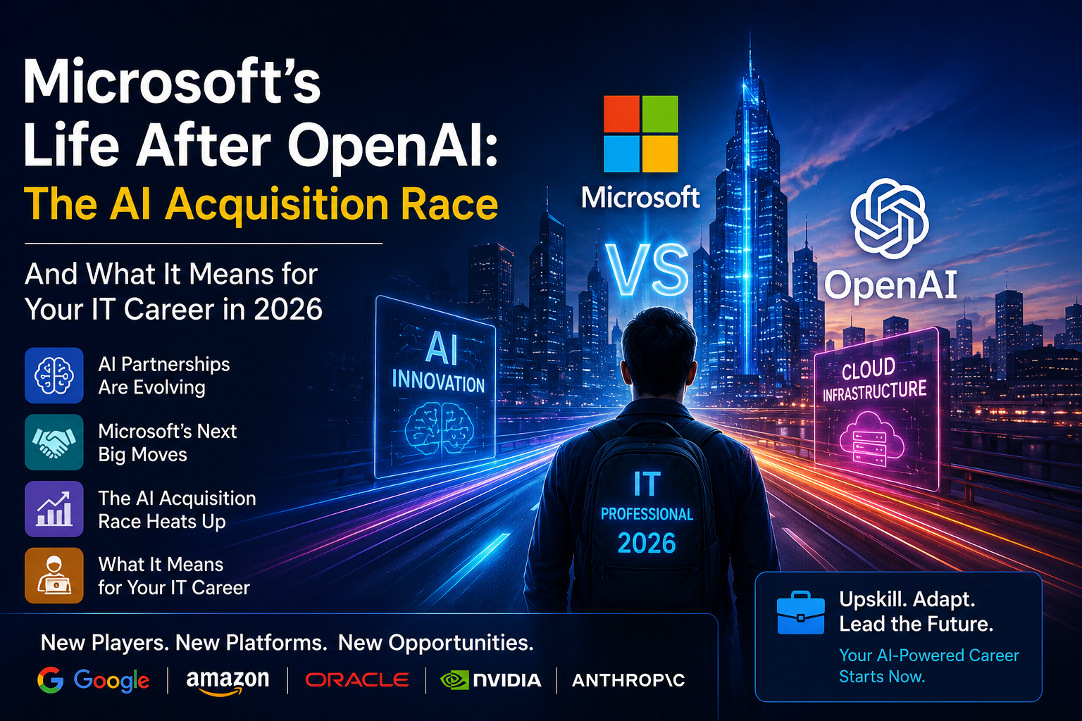 Microsoft's Life After OpenAI: The AI Acquisition Race and What It Means for Your IT Career in 2026